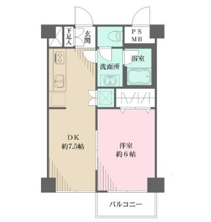 【間取り】 | 藤和大崎コープ | 間取りです。