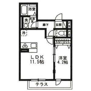 カーサスミレ セグンダ の間取り