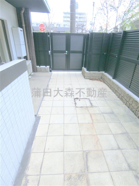 WINGTERRACEウイングテラス雑色の庭|庭　テラス