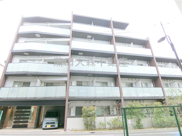 WINGTERRACEウイングテラス雑色の外観|外観　2019年4月築　RC鉄筋コンクリート造地上7階建て1K～1LDK総戸数32戸