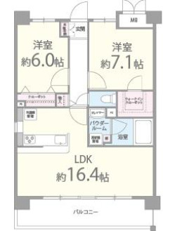【間取り】 | クレセントコート