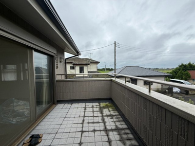 【バルコニー】 | 山武市井之内　ワイドバルコニー　2SLDK