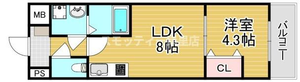 Jino花園町の間取り