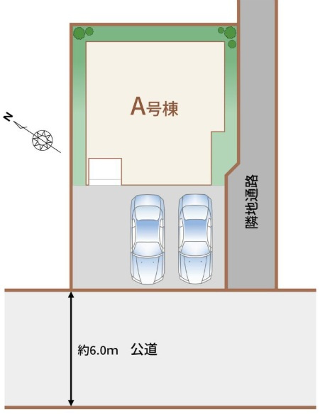 市川市曽谷５丁目１２２９番の区画図