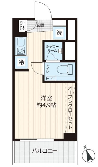 ステラコート横浜白楽の間取り