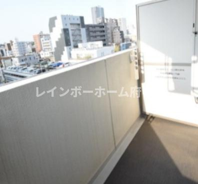 ラ・シード八王子のバルコニー