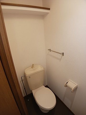 ＪＺハウス　Ａのトイレ|トイレもきれいです