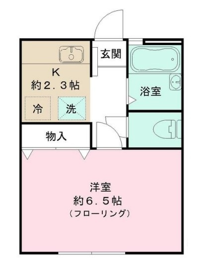メイプル北沢の間取り|間取りです。
