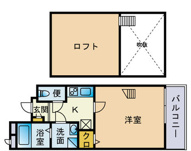 草加市谷塚町のアパートの画像