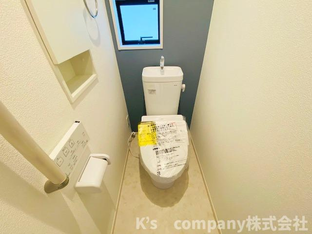 ◎高座郡寒川町一之宮3丁目　新築戸建　15期　3号棟のトイレ|同施工例