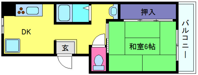 ベクヴェーム本山の間取り