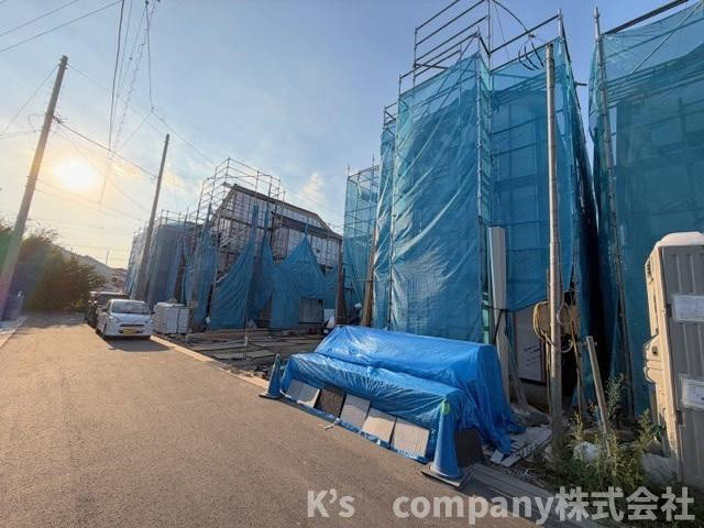 ◎高座郡寒川町一之宮3丁目　新築戸建　15期　4号棟の前面道路含む現地写真|2026.10.9撮影◇