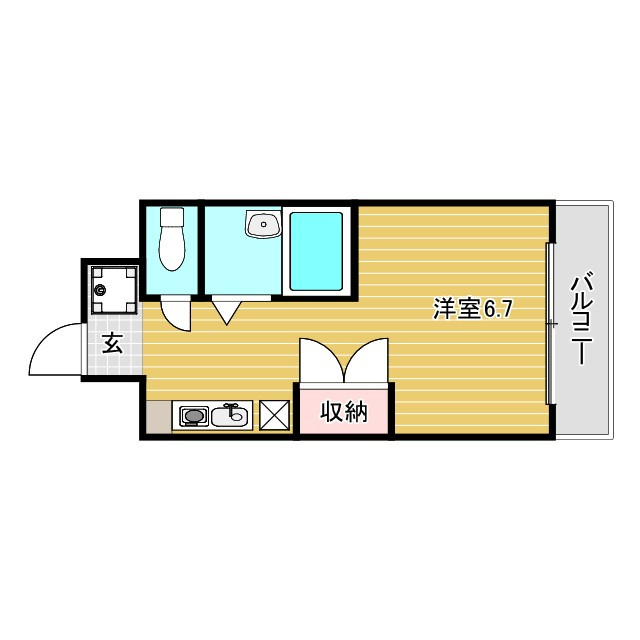 M's cubeの間取り