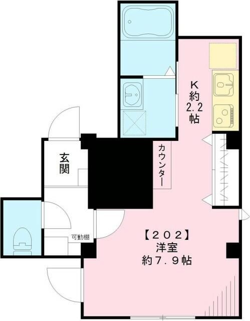 ラシーネ・テラス文京千駄木の間取り
