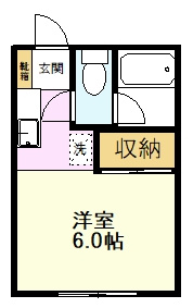 【間取り】 | ハイツ岡