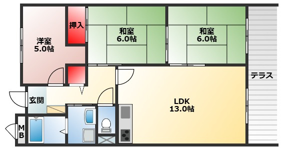 【間取り】 | メゾンプラヴァ
