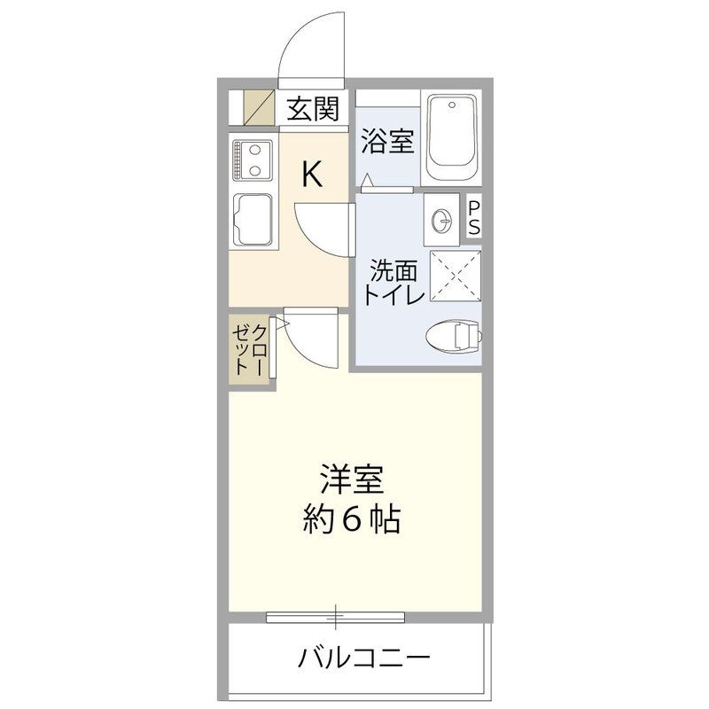 ベルメント本八幡の間取り