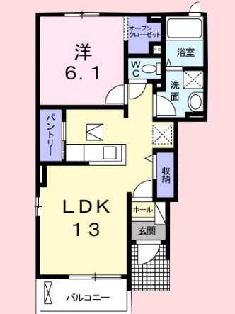 エレガンスの間取り