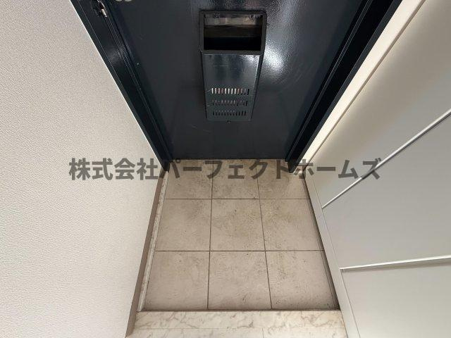 GRAND岡山手の玄関|落ち着いた玄関です