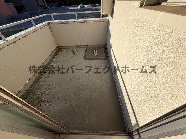 GRAND岡山手のバルコニー