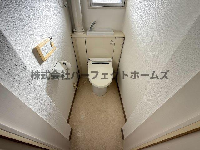 GRAND岡山手のトイレ|シンプルで使いやすいトイレです