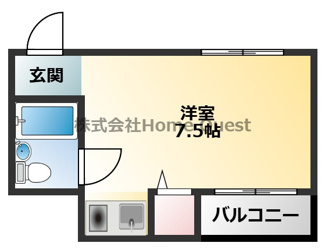 【間取り】 | トマトハイツ小阪