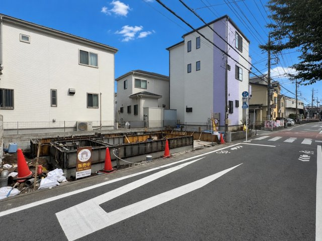 【前面道路含む現地写真】 | ◆◇大和市上和田　建築条件無し売地◇◆ | ◆前面道路も幅員があり車の運転も安心！前面道路は閑静な住宅地。車通りの少ない道路です。お子様にも安心です。