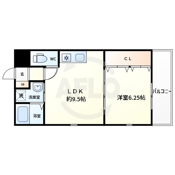 ラ・ハイール桃ヶ池公園の間取り|ラ・ハイール桃ヶ池公園　間取り