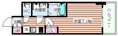 【間取り】 | セレニテ西九条アリエ