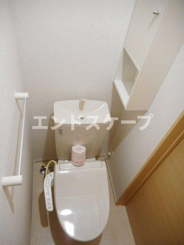シルクガーデンⅡのトイレ|高崎、前橋のお部屋探しはエンドスケープまで！お客様の理想お聞かせ下さい♪
