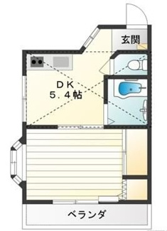 【間取り】 | 若木コーポ | 間取りです。