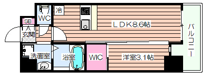 【間取り】 | セレニテ西九条アリエ