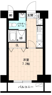 【間取り】 | エースハイツ森下 | 間取りです。