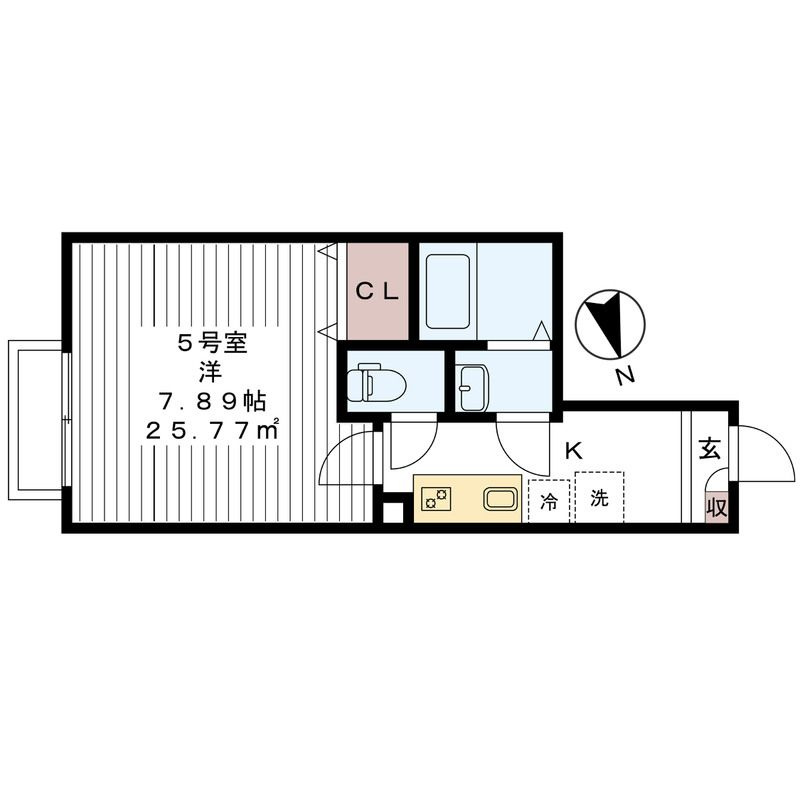 リロアン新松戸の間取り