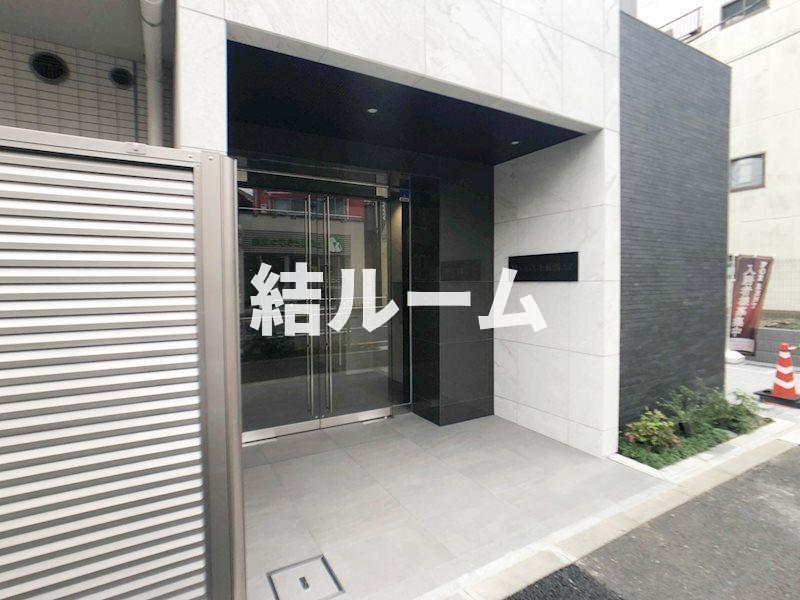 板橋区上板橋３丁目の賃貸マンションのエントランス