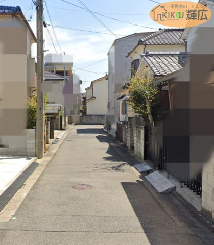 明石市大久保町大窪（上物付）土地の前面道路含む現地写真