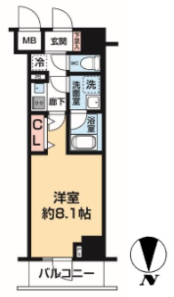 LUMEED竹ノ塚の間取り
