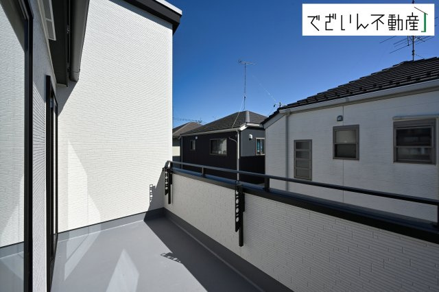 【バルコニー】 | GRAFARE北本市東間4期　新築住宅 | ≪3号棟≫
現地(2026年10月撮影)
