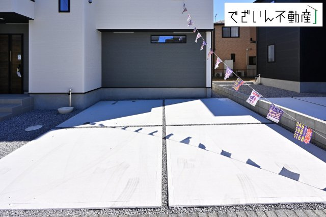 【駐車場】 | GRAFARE北本市東間4期　新築住宅 | ≪3号棟≫
現地(2026年10月撮影)