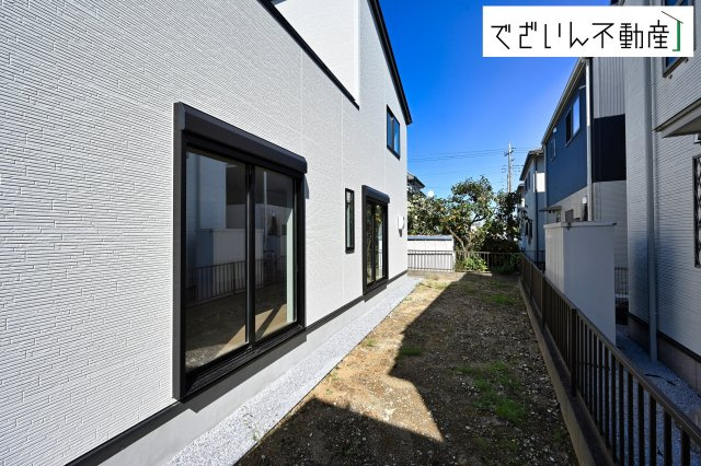 【庭】 | GRAFARE北本市東間4期　新築住宅 | ≪3号棟≫
現地(2026年10月撮影)