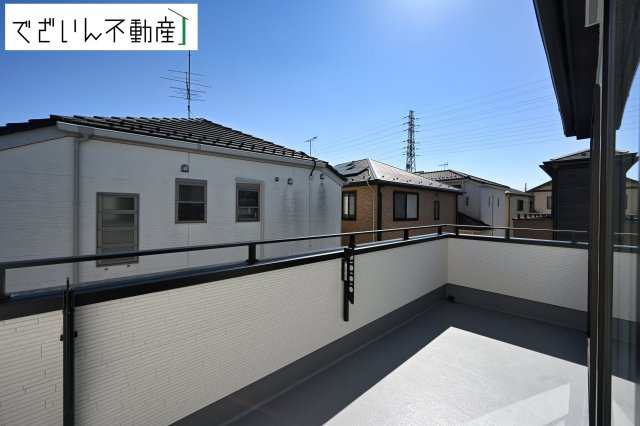 【バルコニー】 | GRAFARE北本市東間4期　新築住宅 | ≪3号棟≫
現地(2026年10月撮影)