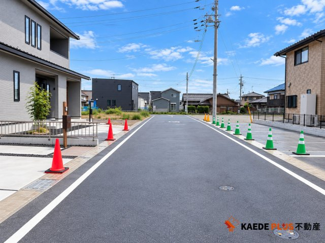 タマタウン東近江市中野の前面道路含む現地写真|現地写真（前面道路）10/9　撮影