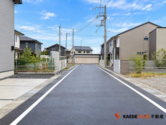 タマタウン東近江市中野の前面道路含む現地写真|現地写真（前面道路）10/9　撮影