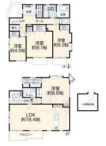 【間取り】 | 再生住宅　横浜市泉区岡津町 | 間取