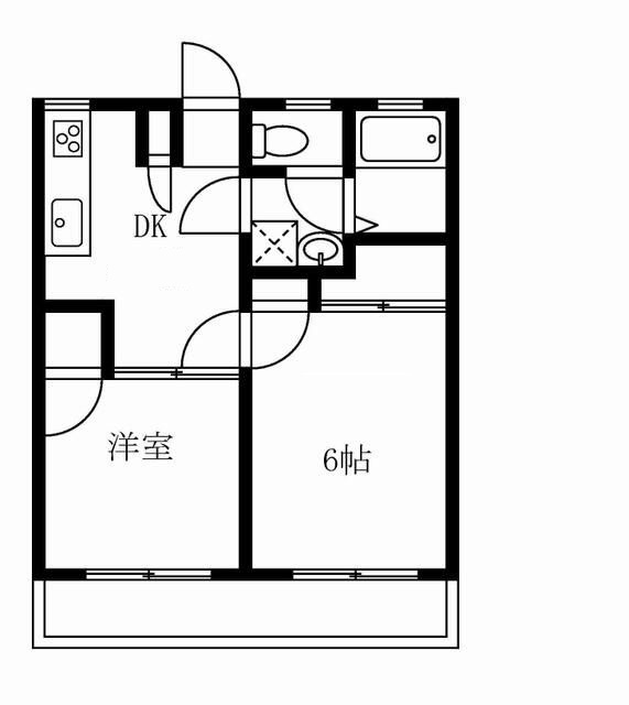 ＰＡＬナカイケガミの間取り|間取りです。
