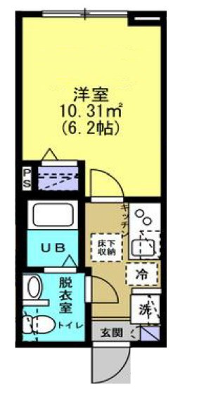 ヴォレソレイユ北千住の間取り