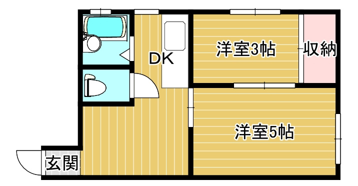 南浜ビルの間取り
