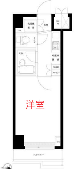 【間取り】 | ルーブル大森八番館