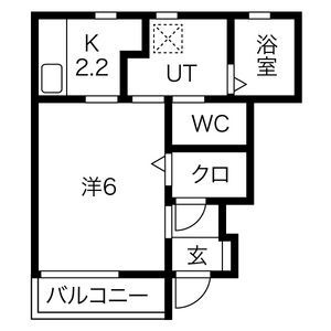 グレイスコートⅢの間取り