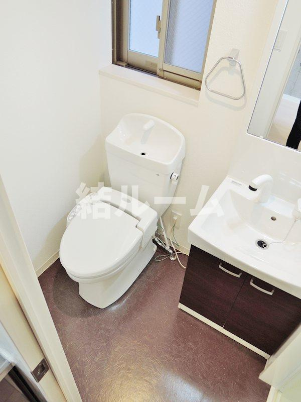 北区赤羽２丁目の賃貸マンションのトイレ